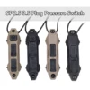 Tactical SF 2.5 3.5 Plug Pressure Switch Dual Function Button Remote Control For MLOK KEYMOD 20mm Surefire M300 M600 PEQ15 M952 3