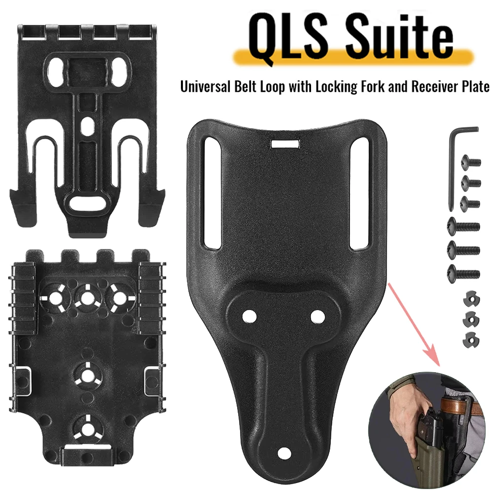 Tactical Quick Locking Gun Holster Platform for Universal Pistols