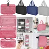 Large Hanging Hook Toiletry Bag Waterproof Folding Handbag Travel Makeup Cosmetic Razor Storage Organizer Case Bathroom Supplies 1