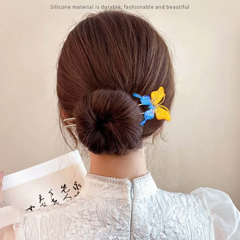 Butterfly Leaves Bow Earring Pendant Silicone Mold Epoxy Resin Jewelry Making Molds DIY Charms Key Chain Mould Creative Crafts