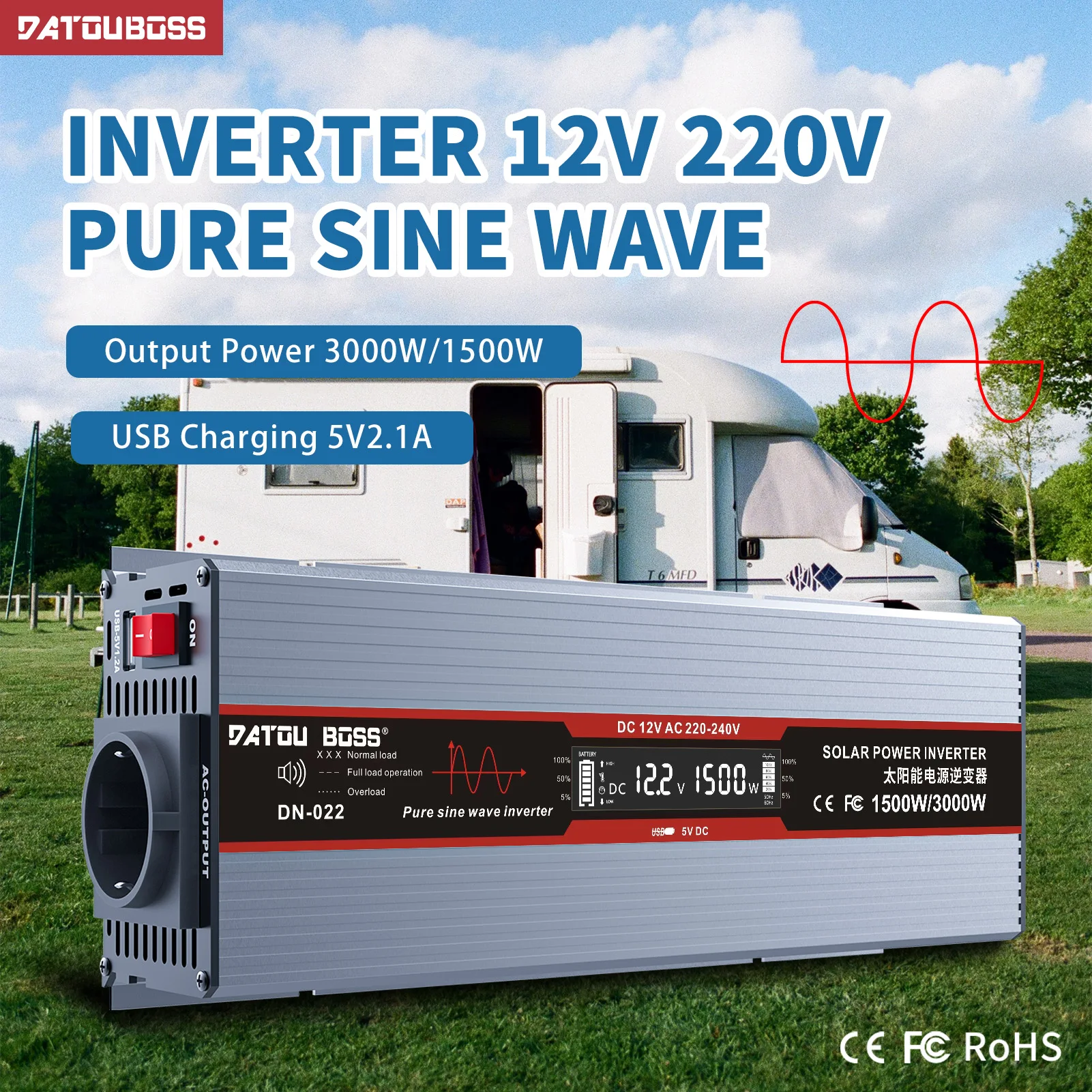 DATOUBOSS-inversor-de-potencia-de-onda-sinusoidal-pura-convertidor-de ...