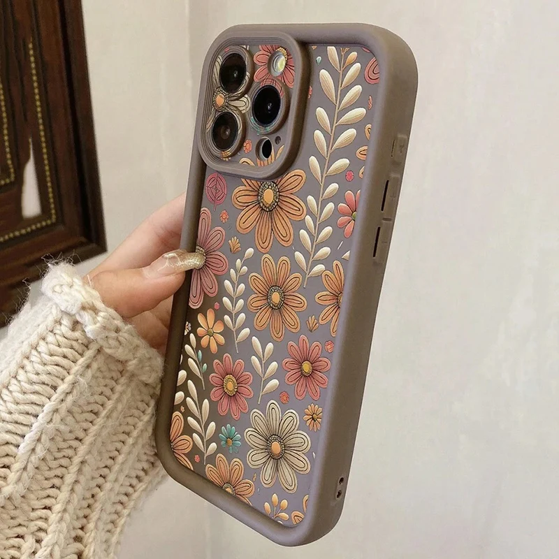 Floral Pattern Phone Case Cover