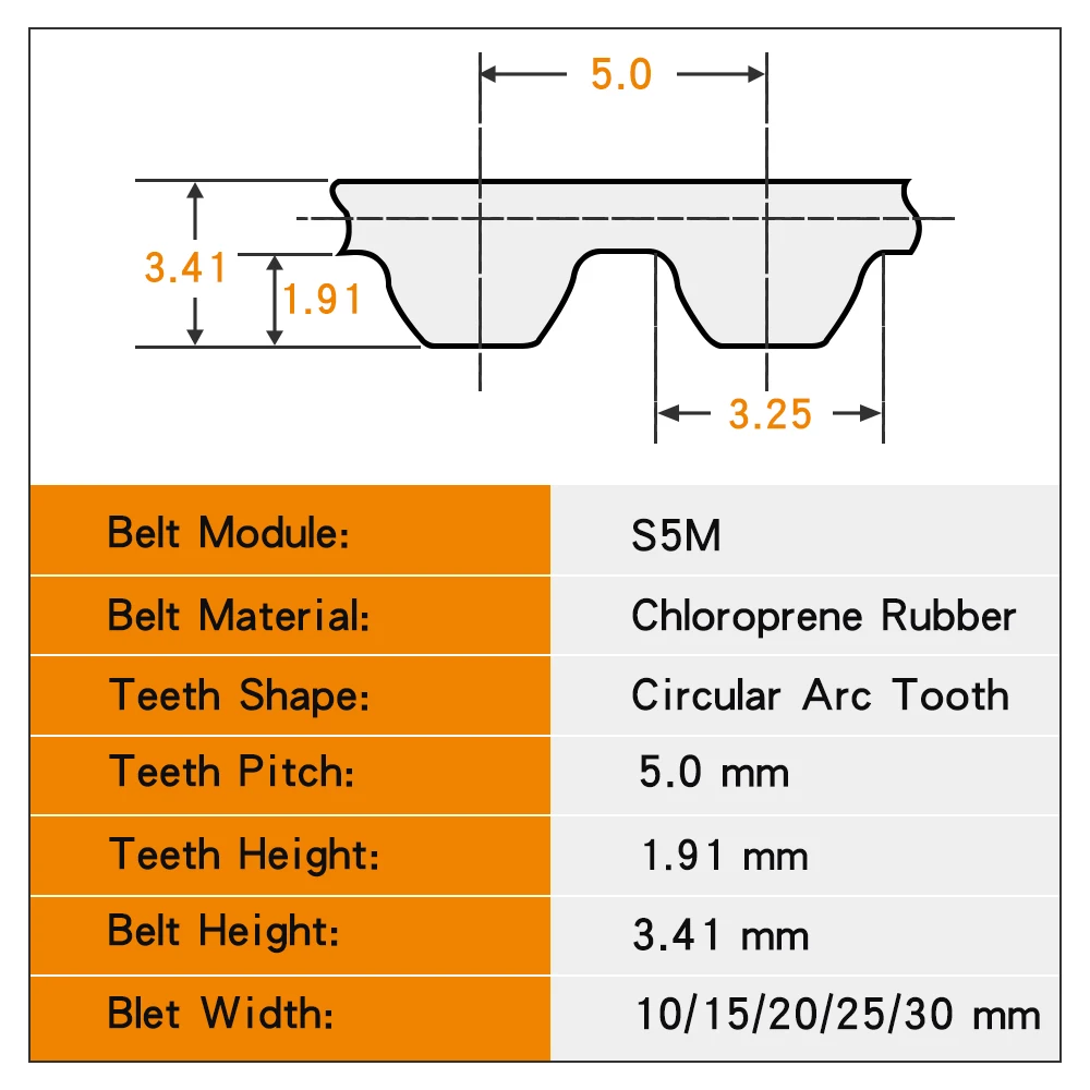 correia dentada s5m 525 530 535 545 550 02