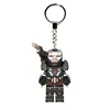 Marvel Avengers Thanos Iron Man Spiderman Doctor Strange Peripheral Movies Children's Building Blocks Keychain Doll Holiday Toy 4