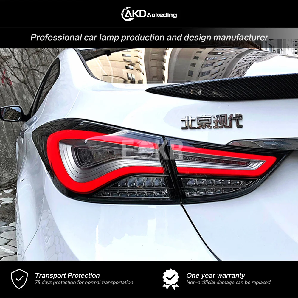 

Задний фонарь AKD для Hyundai Elantra, задние фонари 2011-2016