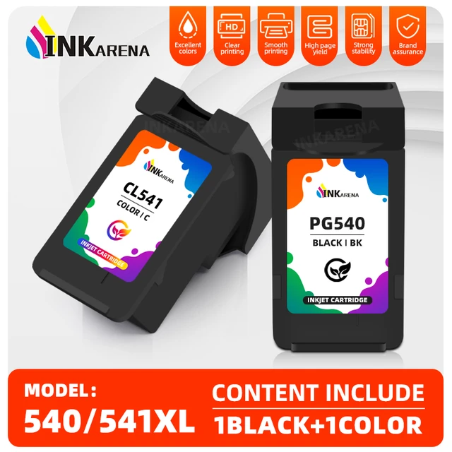 Canon PG-540 / CL-541 Ink Cartridge - Multi-Coloured, Pack of 2 – The Ink  People