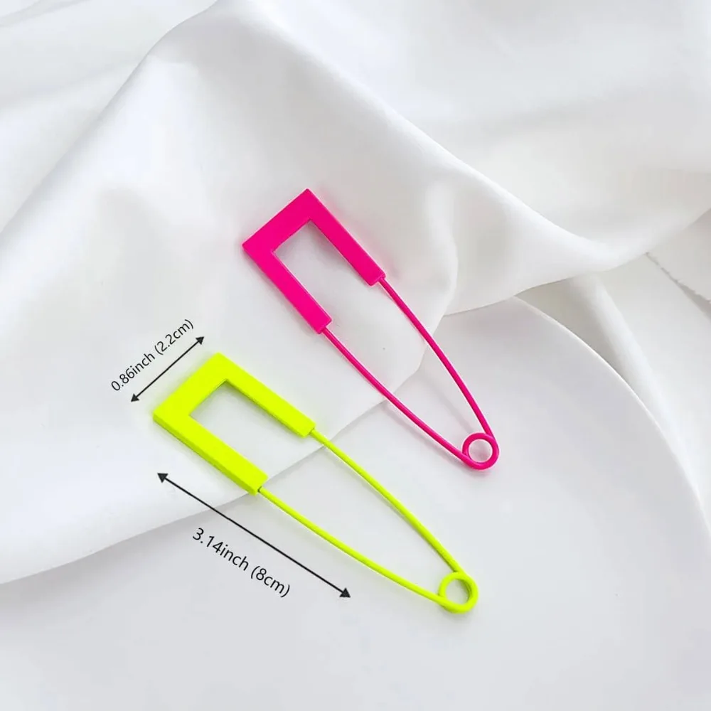Fluorescent Pin Corsage Alloy Brooch Women Accessory