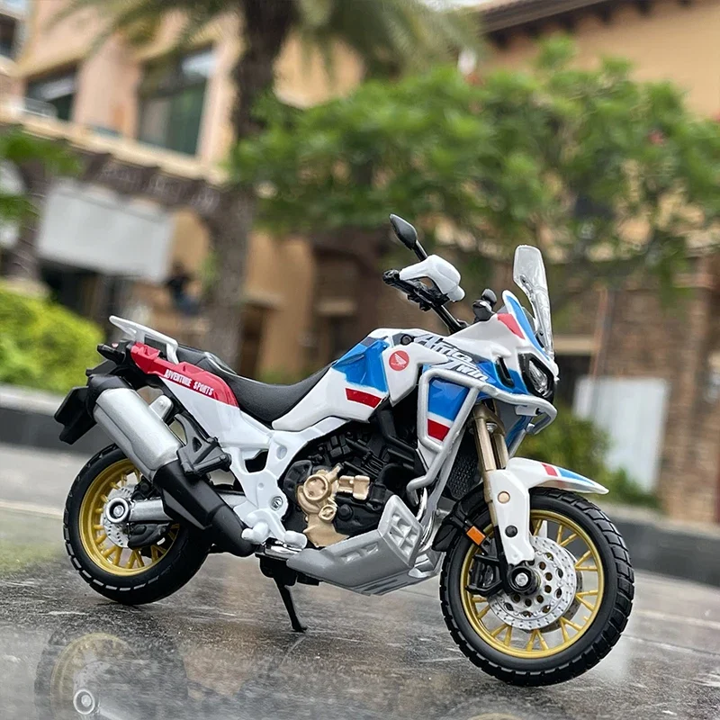 Maiisto África Twin Adventure Motocicleta Modelo, 1:18, Corrida