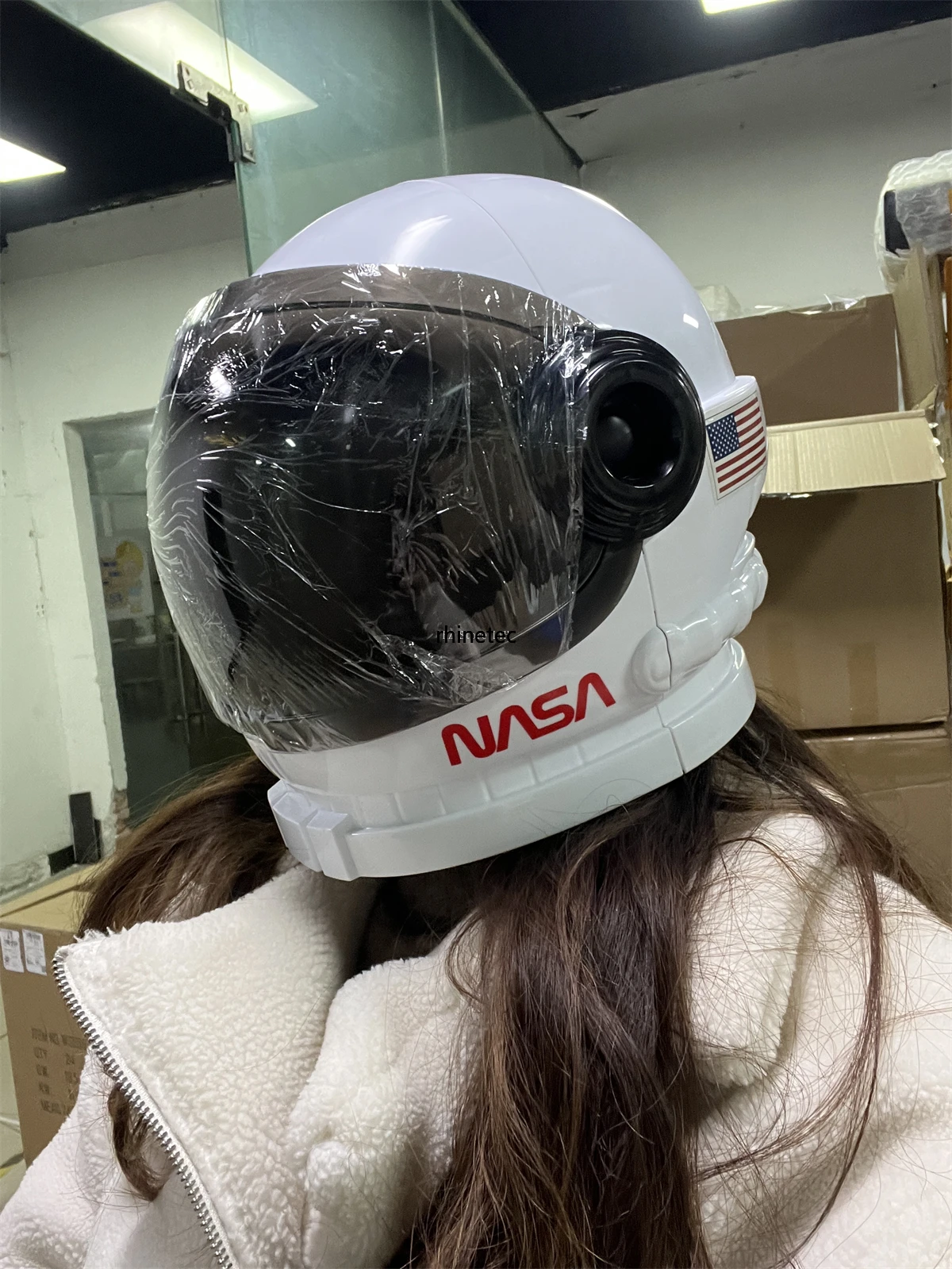 Na-sa 宇宙飛行士ヘルメット 可動バイザー付き 宇宙ヘルメット