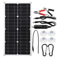 Panneau solaire 600W 12V, Kit solaire Flexible et Portable avec contrôleur 100A, adapté à la maison, Camping en plein air, chargeur solaire Mobile RV 2