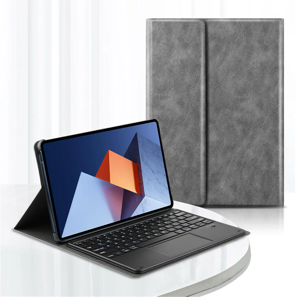 Capa de Teclado Destacável para Laptop Stand Protect Shell Huawei Matebook e 2023 12.6 Drc-w58