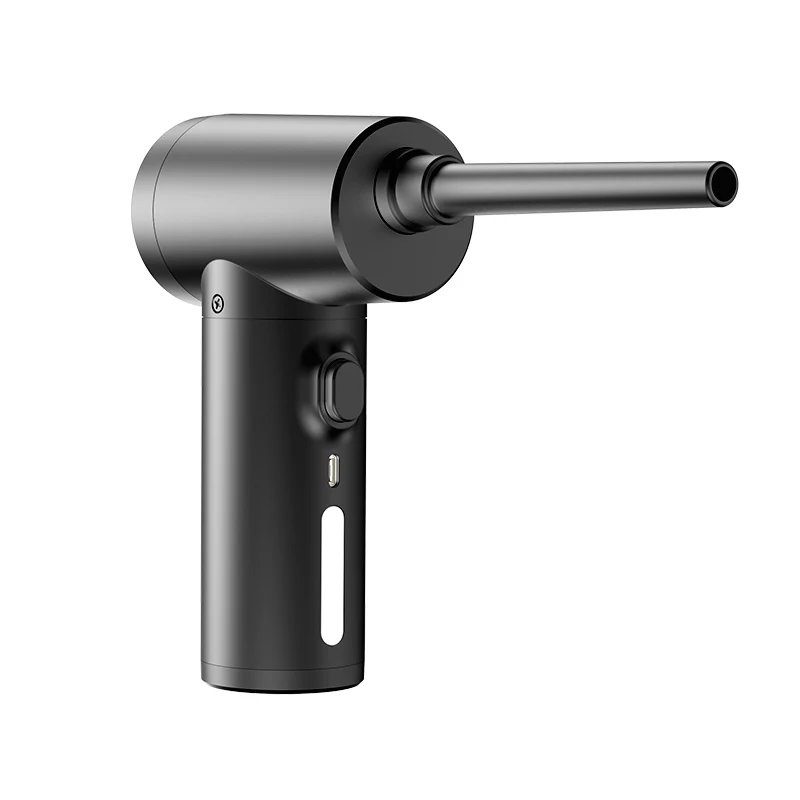 Wireless Air Duster 50000 RPM Dust Blowing Gun USB Compressed Air Blower Cleaning For Computer Laptop Keyboard Camera Cleaning_voghion.com