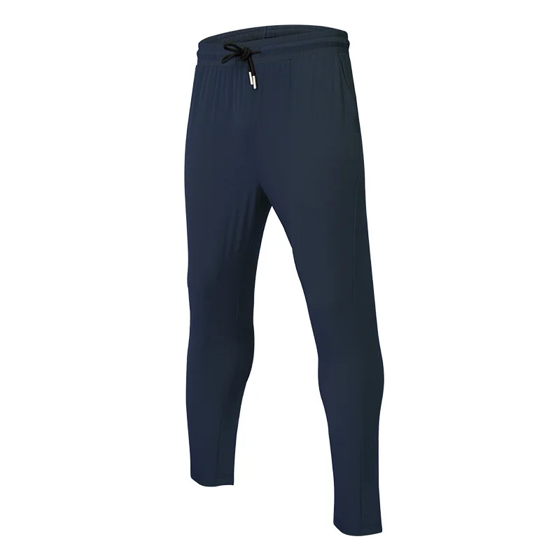 Sports Trousers Men's Outdoor Fishing And Camping Ice Silk Pants Ankle-length Stretch Quick-drying Pants