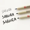1 pcs Sakura Liner Pen Set Waterproof Black Fineliner Micron Pen Design Sketch Drawing Marker Artist Markers School Supplies 4