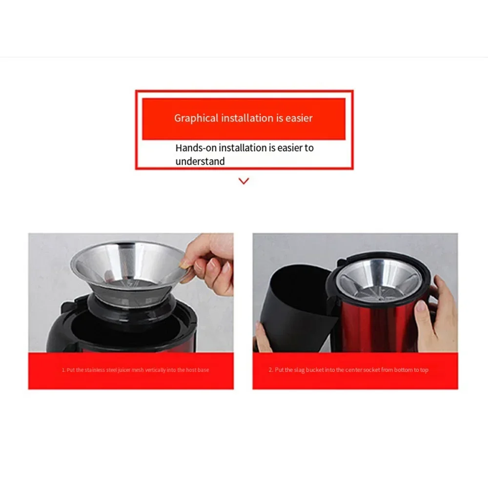 Juicer Machine, 800W Centrifugal Juicer with 70mm  Wide Chute for Whole Fruits and Veg, Juice Extractor with 2 Speeds, BPA Free 4