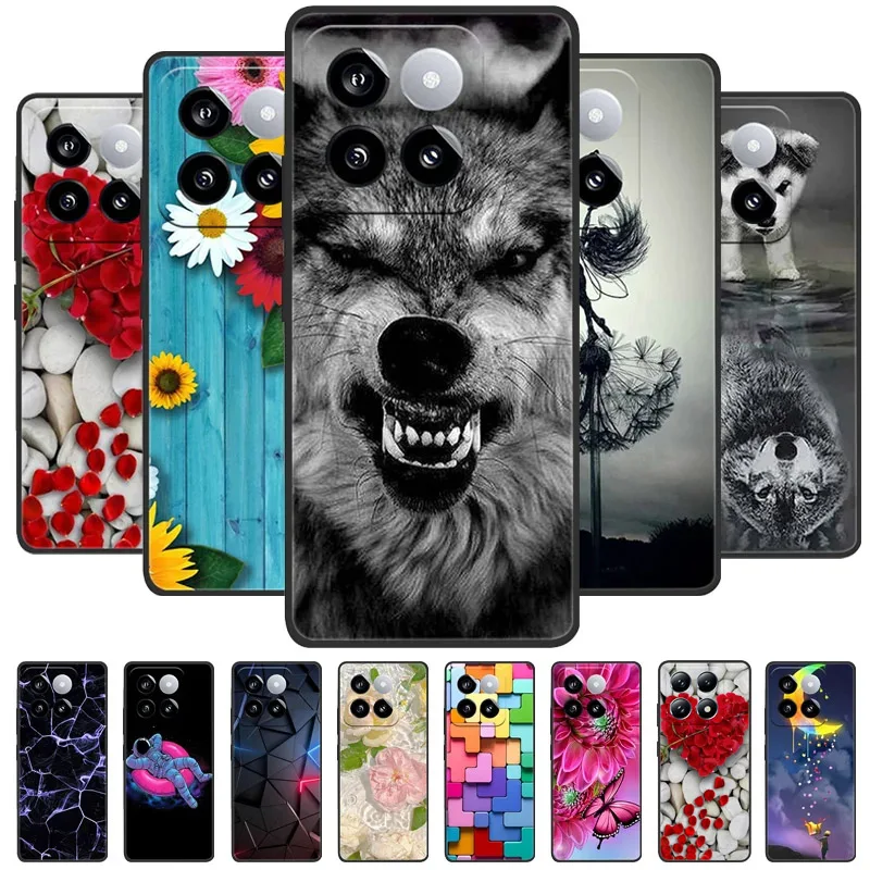 Marble Soft Silicone Shockproof TPU Phone Case with Cute Printing Design