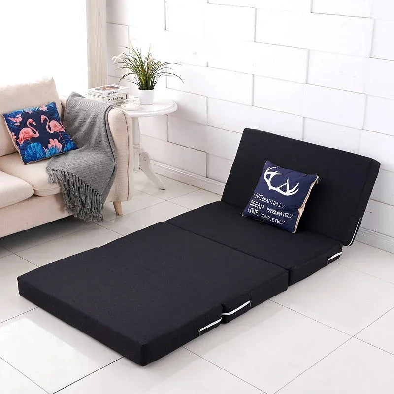 Memory Foam Tatami Yoga Mat Folding Mattress Foldable Floor Sleeping School Office Lunch Break Portable Mattresses