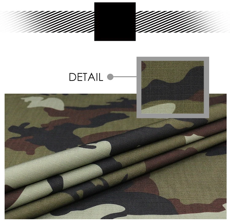 Bestseller 50% Nylon 50% Baumwolle Ripstop-Stoff Irisches DPM-Tarnmuster NYCO5050 Taktischer Stoff für Uniformen Auf Lager – Detail 8