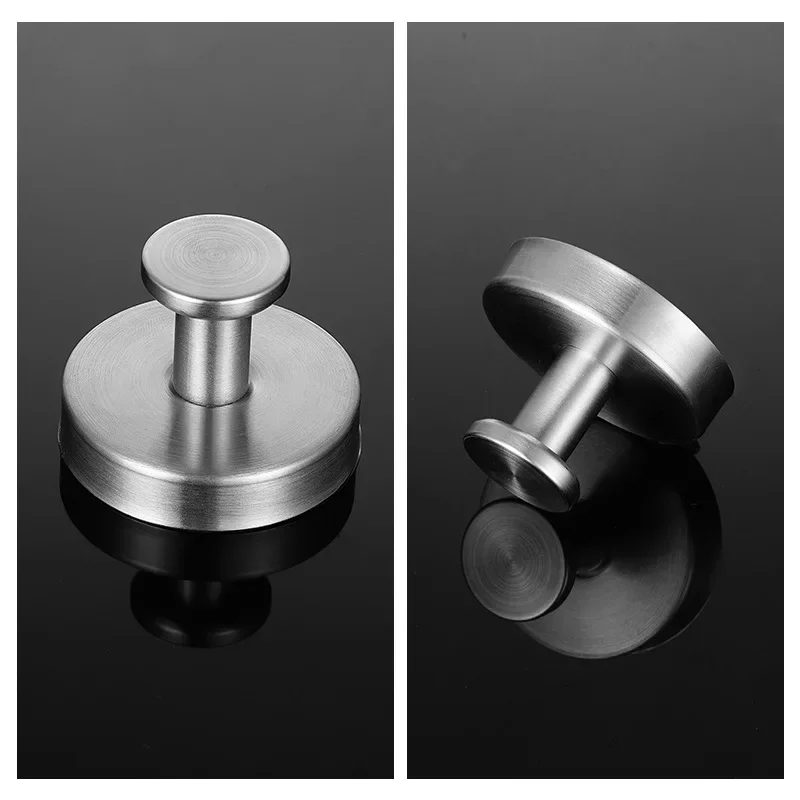 Metal Suction Cup Hook Strong Vacuum Bathroom Suction Cup Hooks Waterproof Towel Holder Stainless Steel Reusable Wall Hanger self adhesive hooks multifunctional hooks towel holder self adhesive wall hooks suction cup hook heavy duty hooks