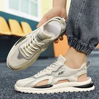 Sandales De sport pour hommes, chaussures De plage en maille respirante, baskets d'extérieur antidérapantes, chaussures De loisir à la mode, sandales De luxe Zapatillas De Hombre 5
