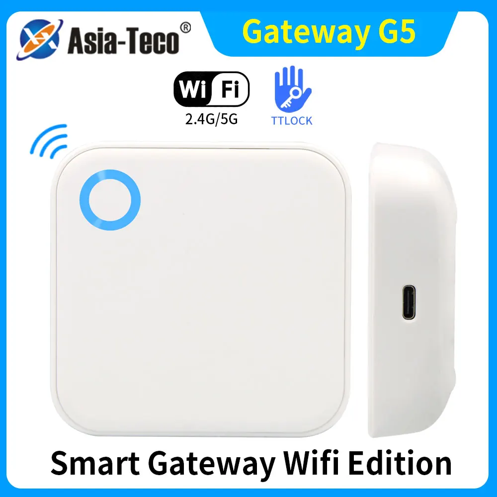2.4G + 5G TTLOCK WIFI بوابة G5 بلوتوث شبكة قفل الب...