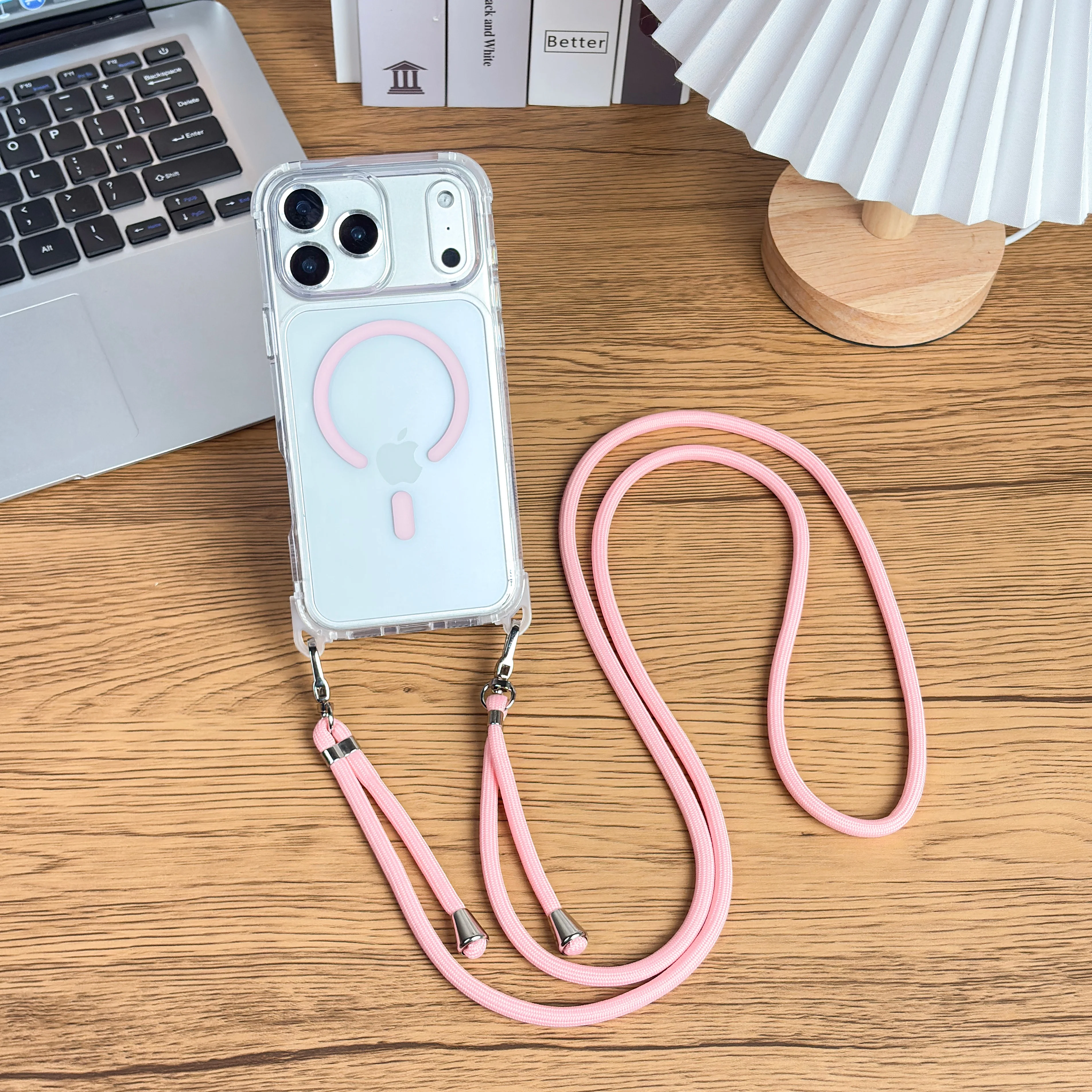 Magnetic Necklace Strap Cord with Removable Lanyard