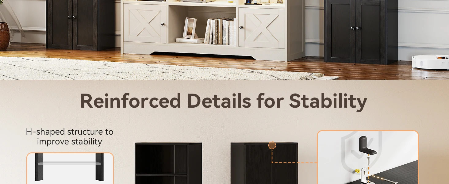 Display Book Shelf Bookcase with Durable Construction