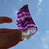 Natural A Pair of Fluorite Wings+ Golden Stents,Wings Of Angel,Mineral samples,Home Decoration,Reiki Heal,Crystal Gifts,Angel's 2