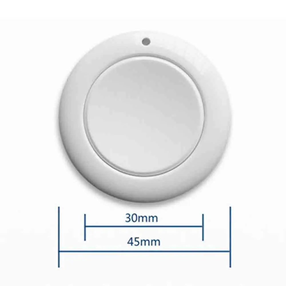 

433Mhz Wireless Smart Copy Remote Control CH Button RF Transmitter Sticky Wall Panel For Access Control Car gate Remote Control