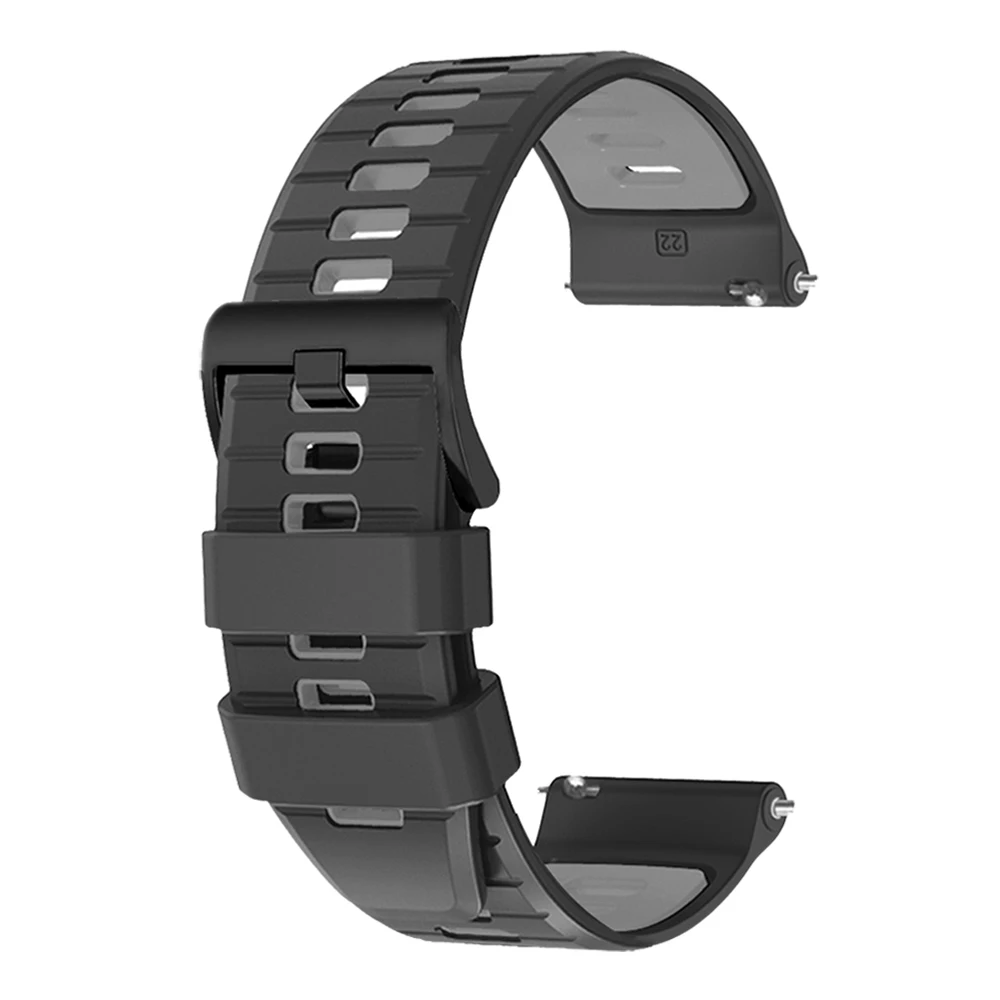 Premium Sport Silicone Watch Band - 22mm/20mm Adjustable Bracelet
