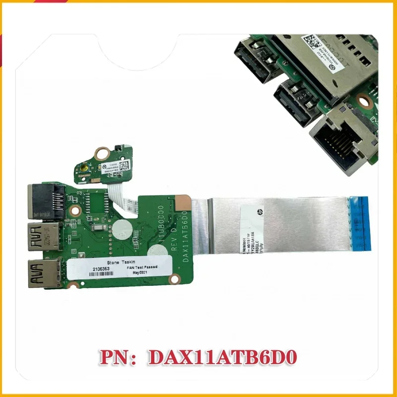 

Для HP Pavilion 17-G 15-UM 15-BS 15-A 15-AB USB LAN плата питания, NIC ридер 33x11UB0000. DAX11ATB6D0