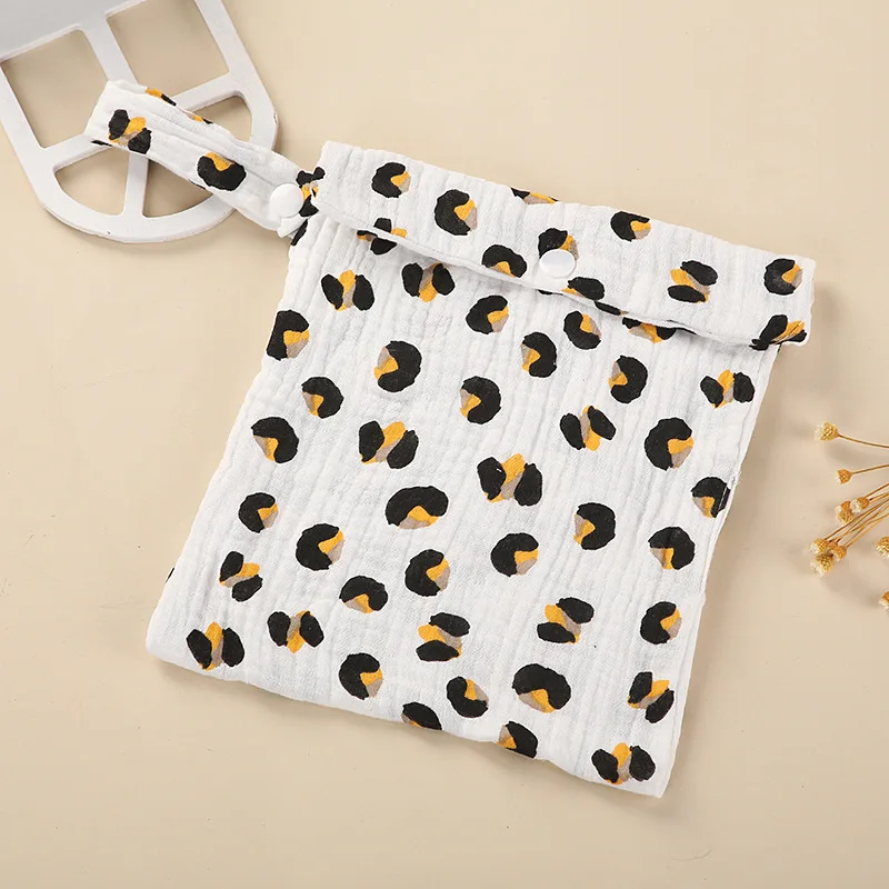 Mommy Diaper Bag Cute Cartoon Print Baby Disposable Diaper Storage Bag Handbag Baby Boys Girls Bottle Trolley Hanging New