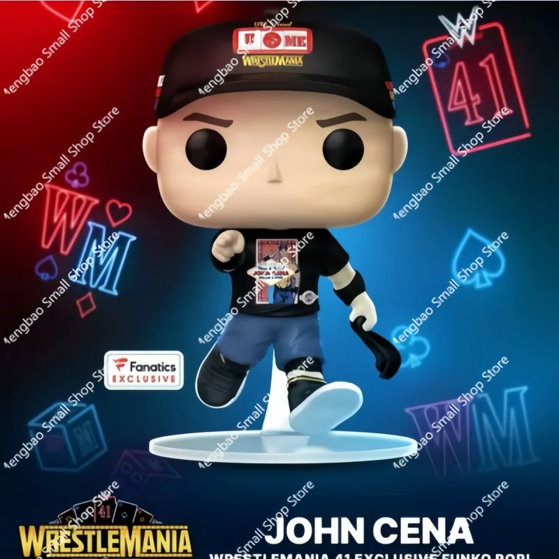 【限定品】WWE Funko ジョン・シナ Wrestlemania 41 FUNKO POP グローバル チャンピオン WWE フィギュア ジョン シナ