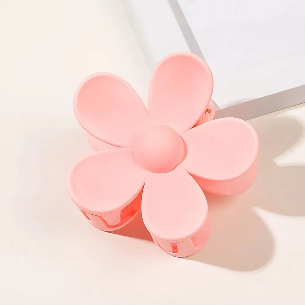 Große Blumen-Klauenklammern für Frauen, dickes Haar, Mädchen, Dasiy, starker Halt, matte Haarklammern, Kopfbedeckung, Haarspange, Haar-Accessoires – Detail 10