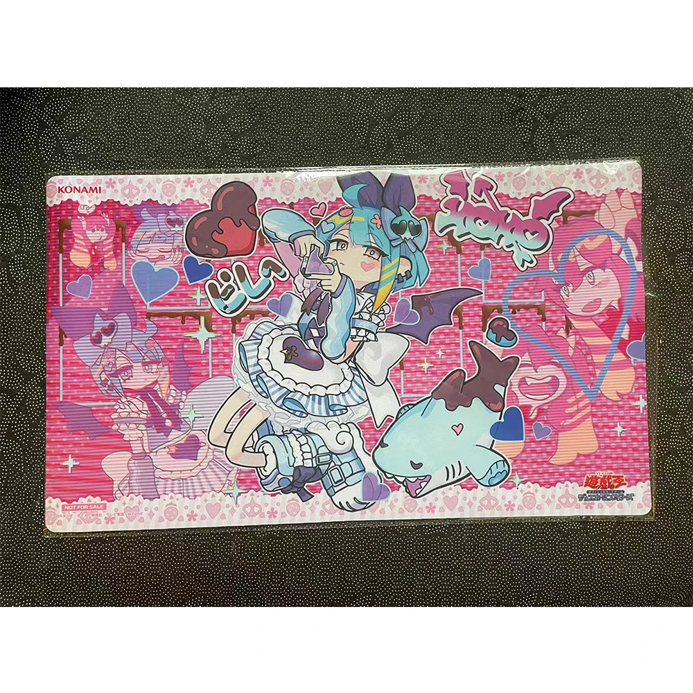 Deluxe Yugioh Trading Card Game Playmat - Premium Table Mat, 600x350mm