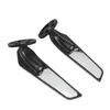 For Kawasaki NINJA 300R 250R 400R NINJA1000 ER6F Motorcycle Mirror Modified Wind Wing Adjustable Rotating Rearview Mirror 2