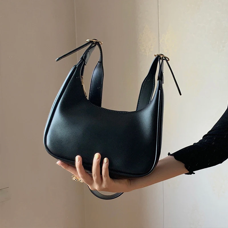 Sac à Main Vintage En Cuir Marron - Anse Réglable, Occasion Très Bon état, Authentique Et élégant
