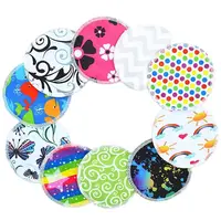 14 Nursing Breastfeeding Pads Bamboo Waterproof Reusable Washable 1