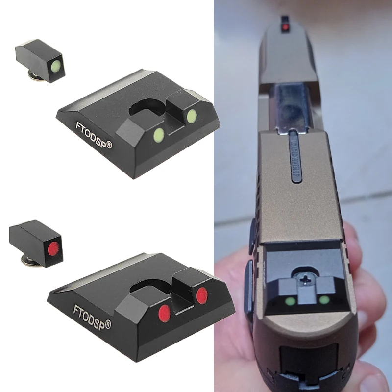 3 Dot Metal Sights For The Taurus Dark Night Sights, G2c, G2s,g3, Pt111