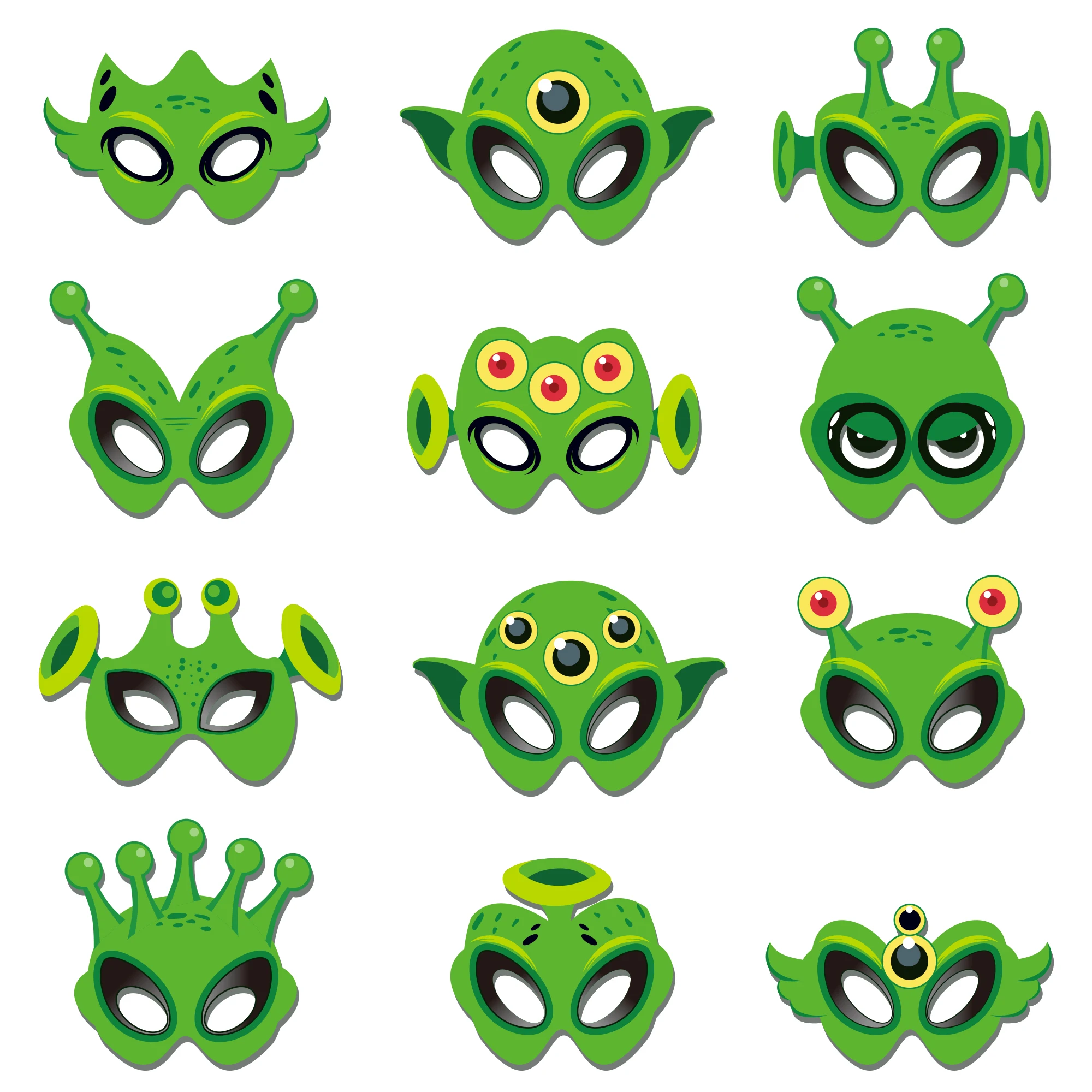 Cartoon Sci-Fi Alien Weltraum Planet Geburtstag Party Banner Einweg Tischdecken Baby Shower Party Kulissen Dekorationen – Detail 7