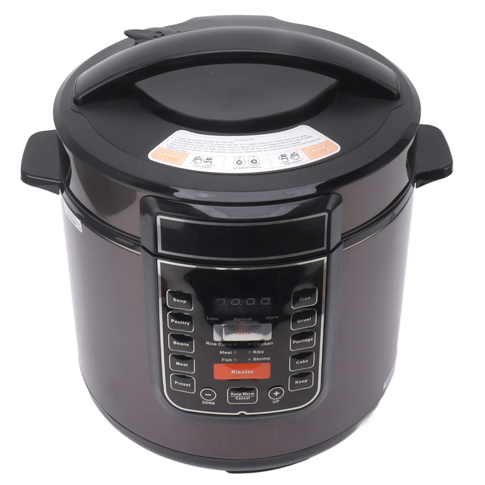 6L Electric Pressure Cooker 220V Multifunctional Large Capacity Smart Slow Cooker Rice Cooker Yogurt Maker for Home Kitchen 2