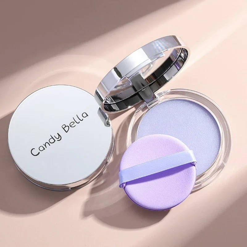 Lavender Makeup Powder Oil Control Setting Powder Smooth Even Complexion Matte Effect Soft Finishing Cosmetics setting powder