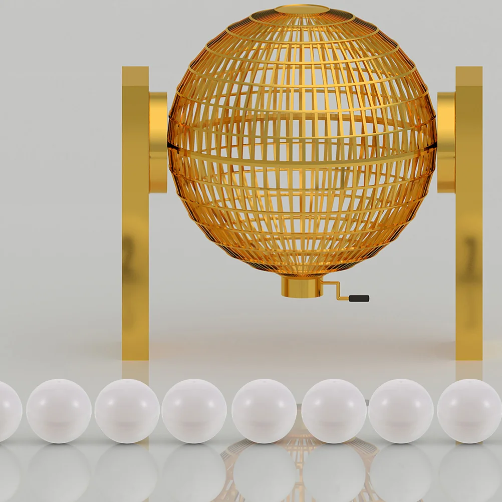 

Mini Lottery Balls Plastic Raffle Drawing Table Tennis Bingo Pong Sphere Game Party Entertainment Advertising Decoration