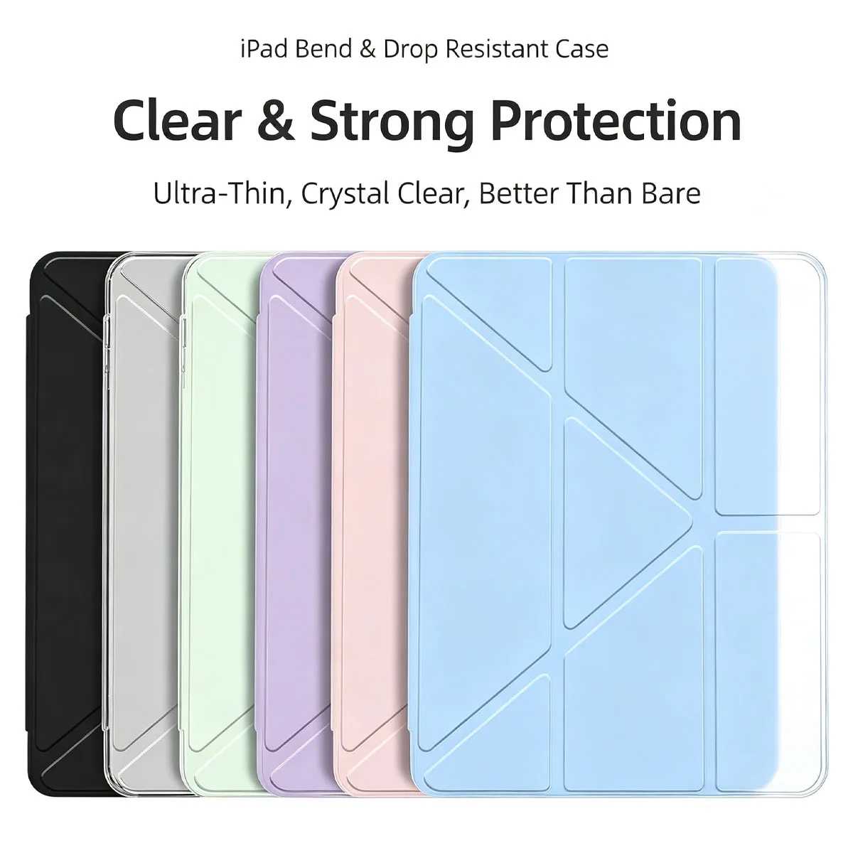Enhanced Flip Clear Cover - Versatile and Stylish Protection