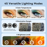 APEXEL 10-20X Zoom Macro Lens HD Micro Phone Camera Lenses with LED Fill Light for iPhone Samsung all Smartphones Eyelash Macro - Image 5