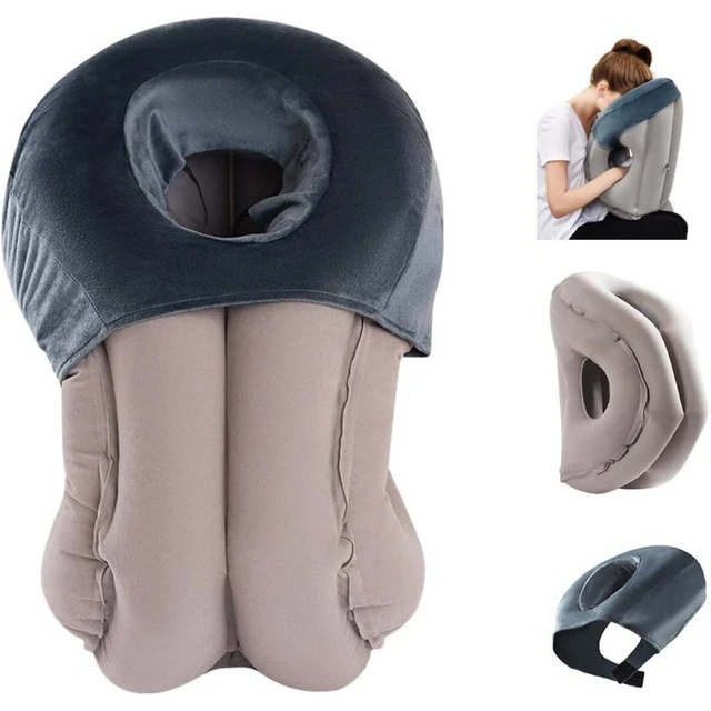 New Inflatable Travel Hug Pillow Lunch Break For Airplane Cars Office  Napping Outdoor Neck Support Comfortably Portable - AliExpress