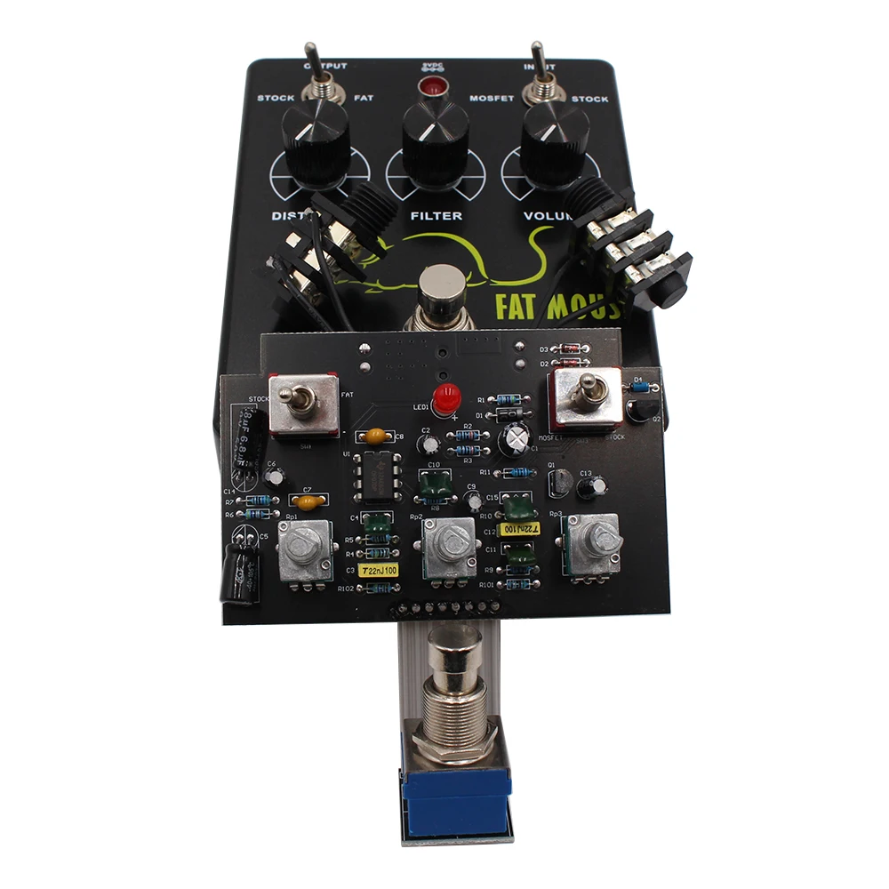 NEW Demonfx FAT MOUSE Guitar Effect Pedal FUZZ Distortion