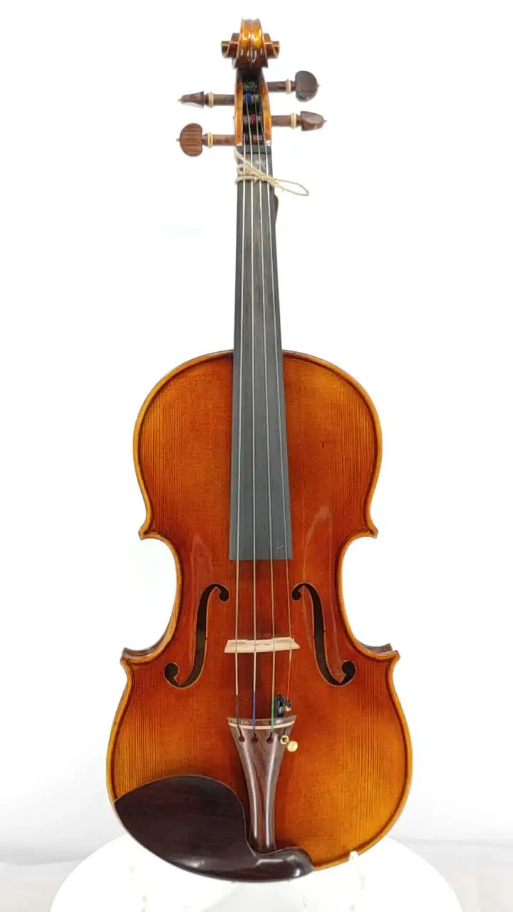 

High quality professional antique style yellow brown handmade violin 4/4-1/16