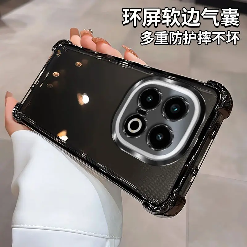 Luxury Transparent Electroplating Ultra-Thin Shockproof Bumper Case