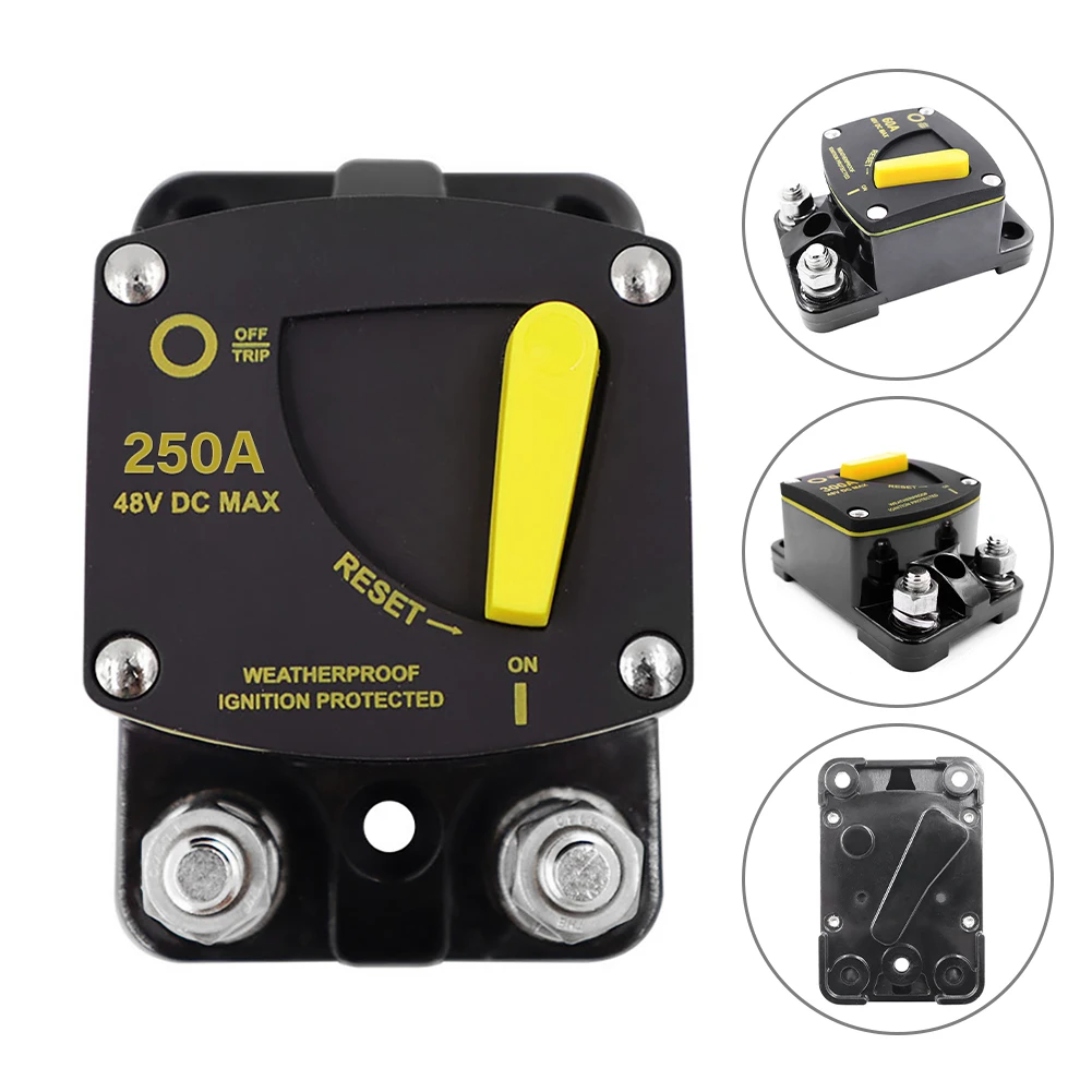 50 300 A Circuit Breaker for Car Marine Trolling Motors Boat ATV